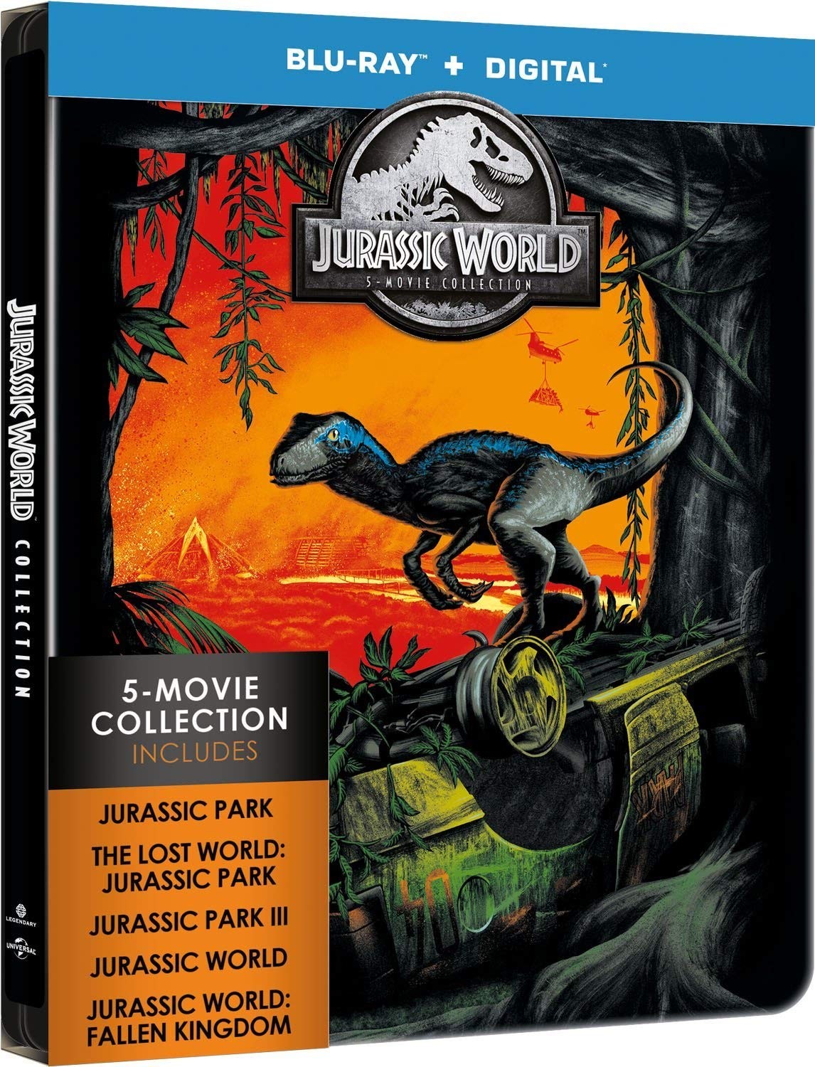 JURASSIC WORLD - 5-MOVIES COLLECTION