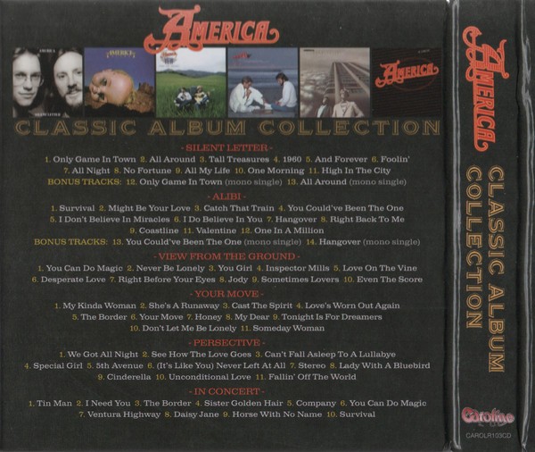 AMERICA - CLASSIC ALBUM COLLECTION - Imagen 2