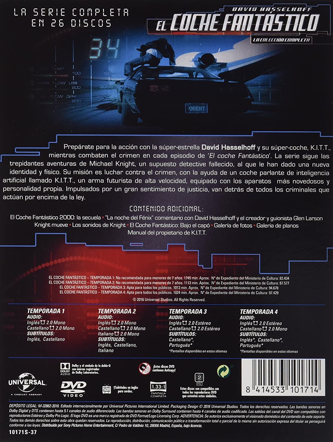 EL COCHE FANTASTICO - SERIE COMPLETA - Imagen 2