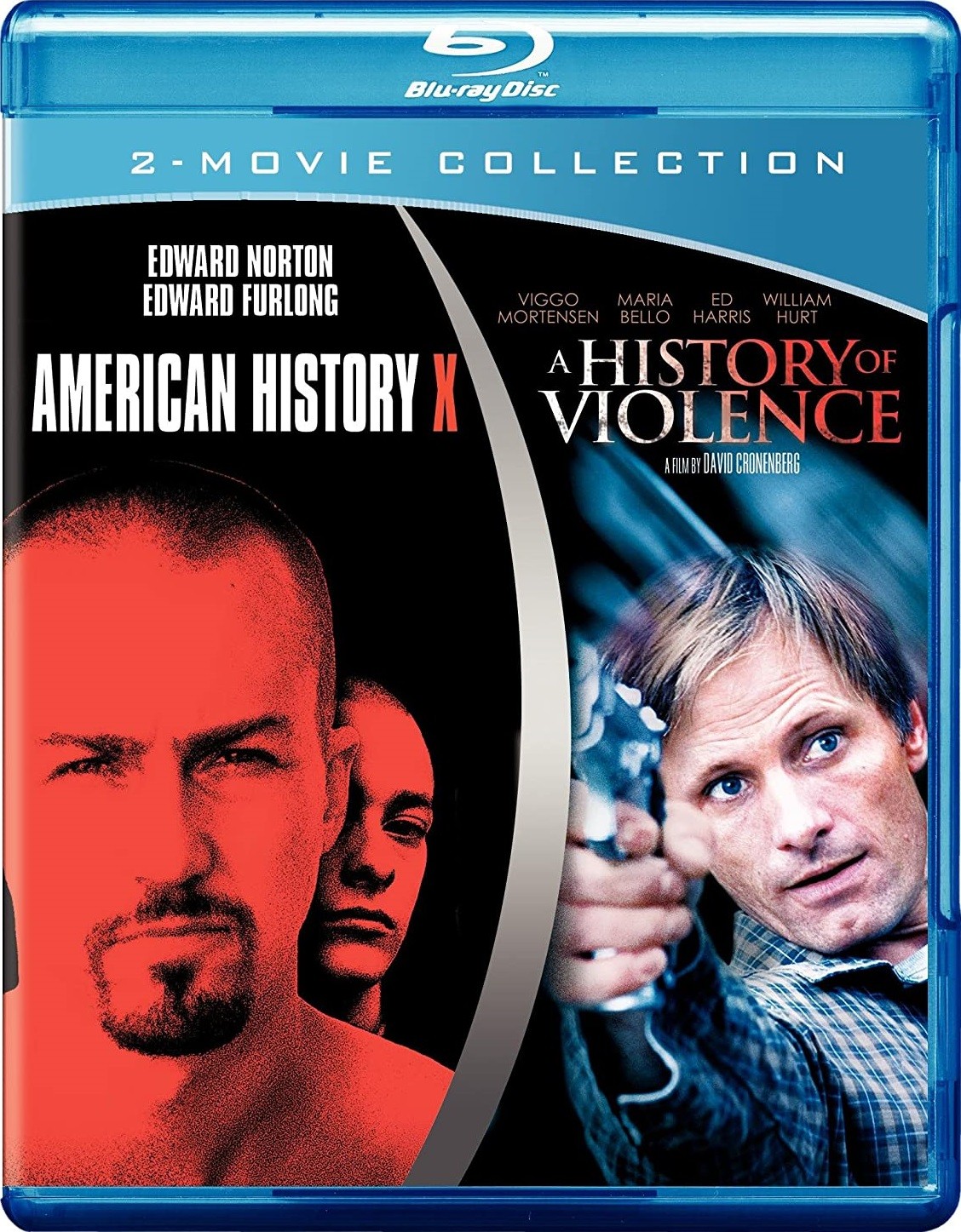 2 MOVIE COLLECTION - AMERICAN HISTORY X / A HISTORY OF VIOLENCE
