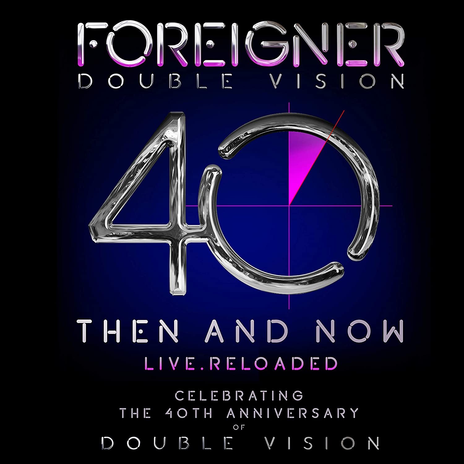 FOREIGNER - DOUBLE VISION -THEN AND NOW LIVE RELOADED