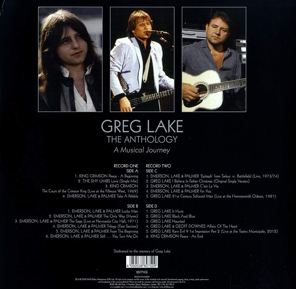 GREG LAKE - THE ANTHOLOGY A MUSICAL JOURNEY - Imagen 2