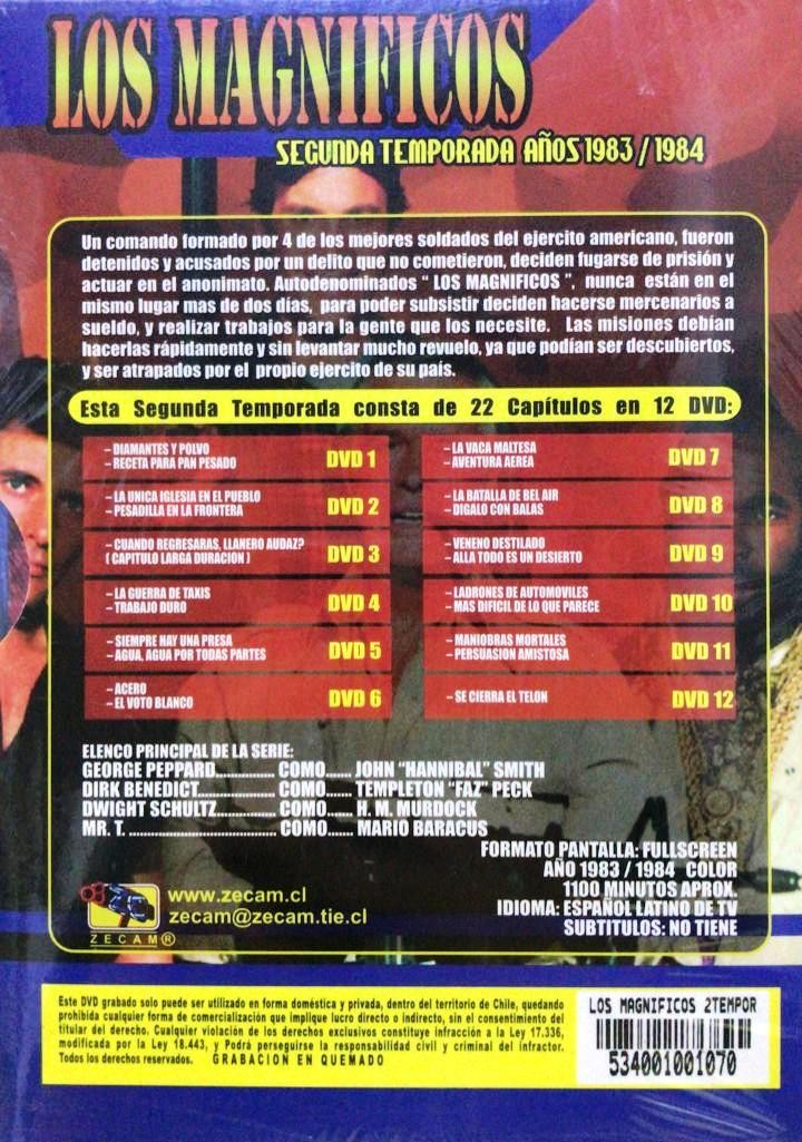 LOS MAGNIFICOS - 2 TEMPORADA - Imagen 2