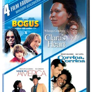 WHOOPI GOLBERG - 4 FILM FAVORITES - BOGUS / CLARAS HEART / MADE IN AMERICA / CORRINA CORRINA