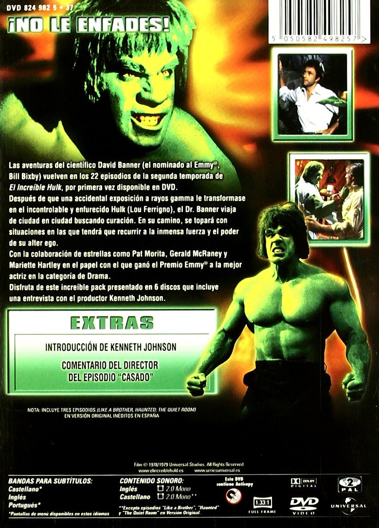 THE INCREDIBLE HULK - 2 SEASON - Imagen 2