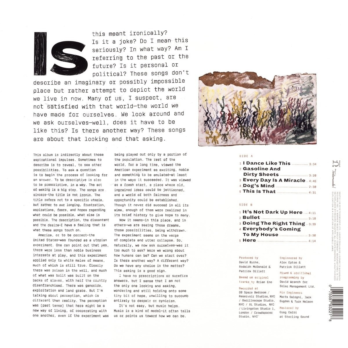 DAVID BYRNE - AMERICAN UTOPIA - Imagen 2