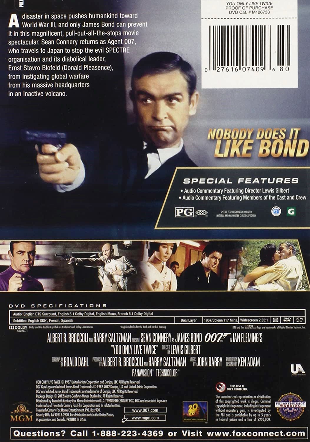 JAMES BOND 007 - YOU ONLY LIVE TWICE - Imagen 2
