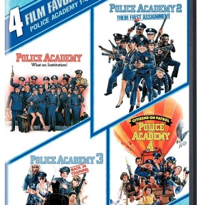 POLICE ACADEMY 1 - 4 - FILM FAVORITES: POLICE ACADEMY / THEIR FIRST ASSIGNMENT / BACK IN TRAINING / CITIZENS ON PATROL