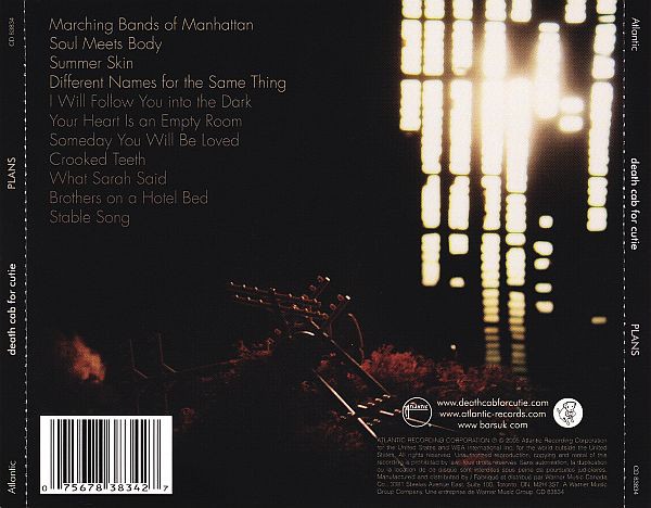 DEATH CAB FOR CUTIE - PLANS - Imagen 2