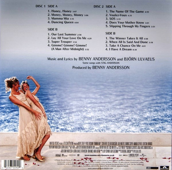 MAMMA MIA ! - SOUNDTRACK - Imagen 3