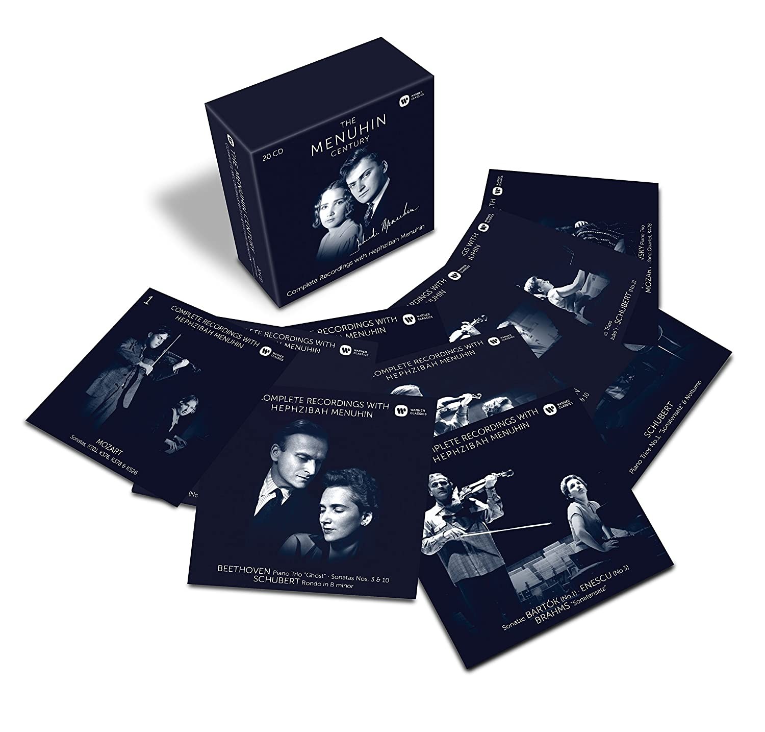 YEHUDI MENUHIN - THE COMPLETE RECORDINGS WITH HEPHZIBAH MENUHIN - Imagen 2