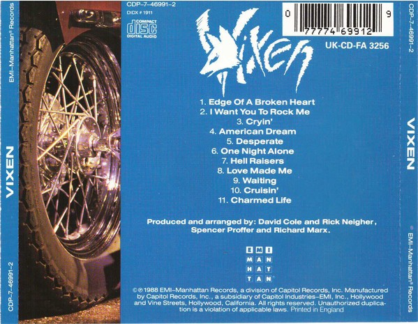 VIXEN - VIXEN - Imagen 2