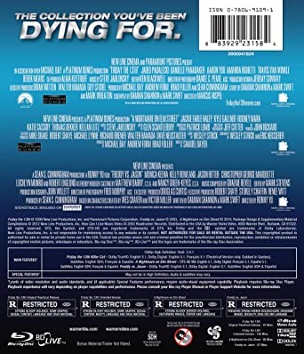 FRIDAY THE 13th - KILLER CUT / A NIGHTMARE ON ELM STREET / FREDDY VS JASON - Imagen 3