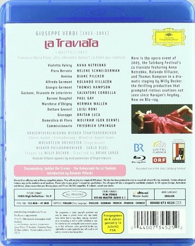 GIUSEPPE VERDI - LA TRAVIATA - NETREBKO - VILLAZON - HAMPSON - Imagen 2