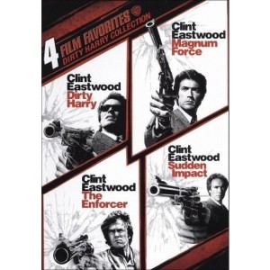 CLINT EASTWOOD - 4 FILMS FAVORITES - DIRTY HARRY / MAGNUM FORCE / THE ENFORCE / SUDDEN IMPACT
