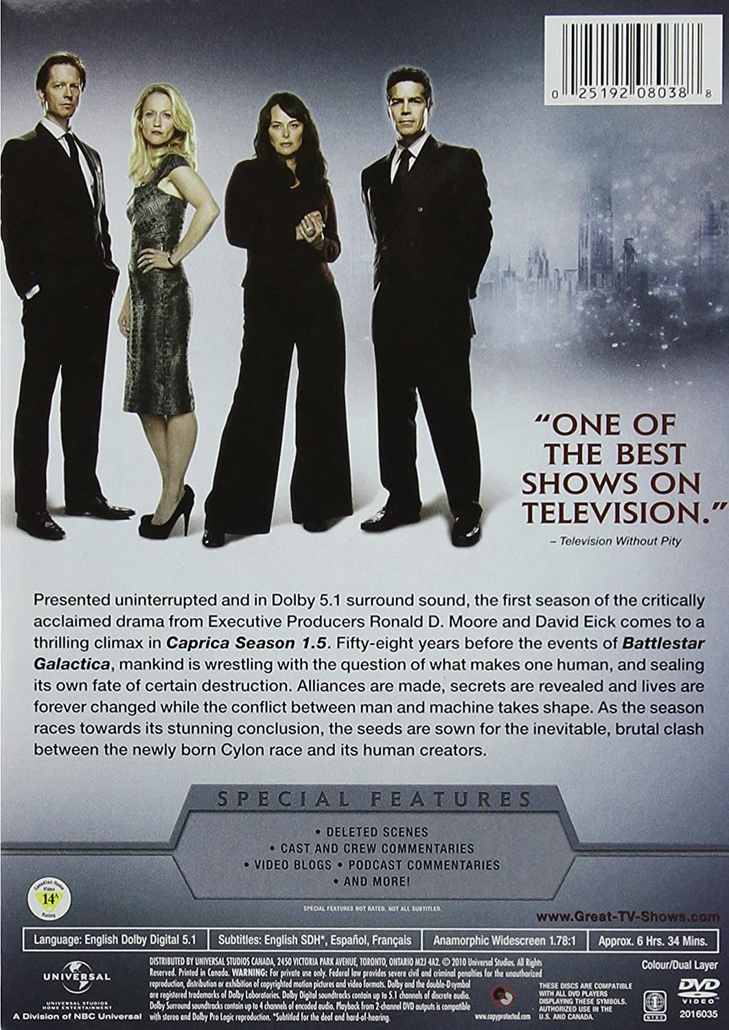 CAPRICA - SEASON 1.5