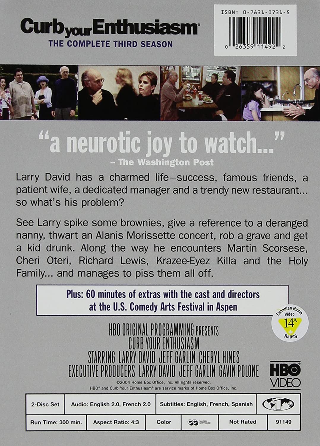 CURB YOUR ENTHUSIASM - SEASON 3 - Imagen 2