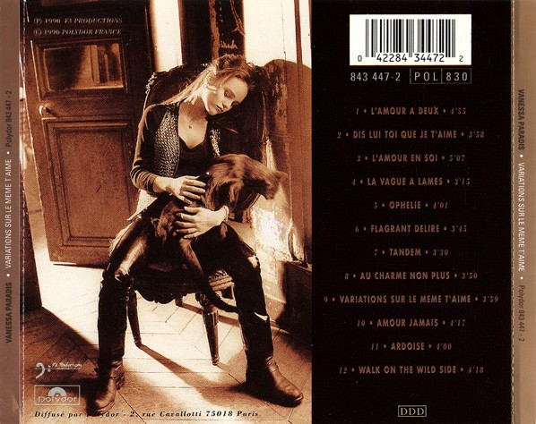 VANESA PARADIS - VARIATIONS SUR LE MEME TAIME - Imagen 2