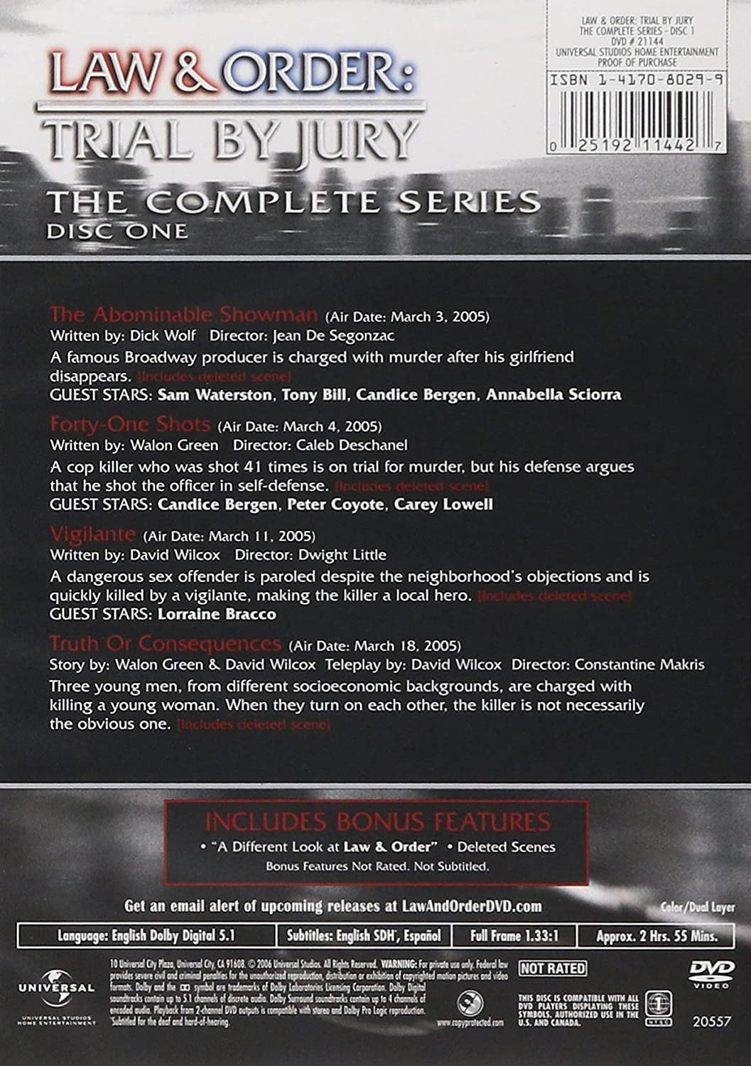 LAW & ORDER - TRIAL BY JURY - Imagen 2