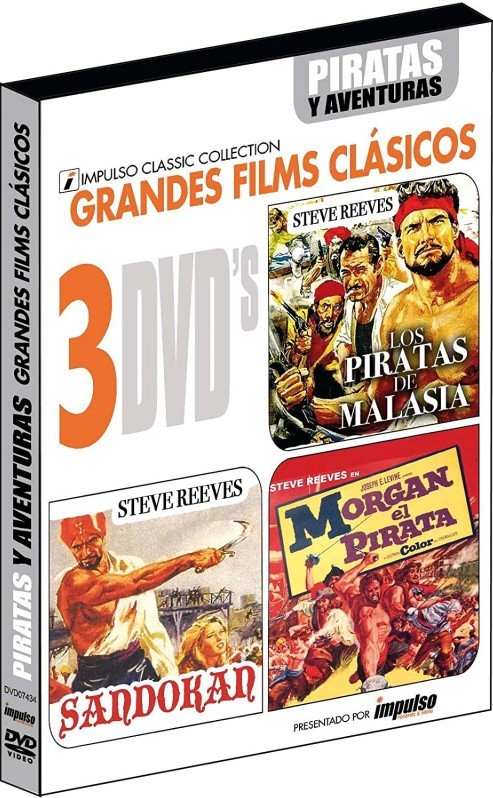 PIRATAS Y AVENTURAS - LOS PIRATAS DE MALASIA / SANDOKAN / MORGAN EL PIRATA