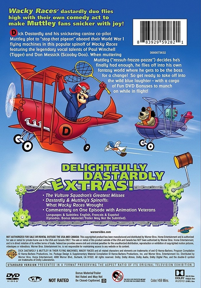DASTARDLY & MUTTLEY - IN THEIR FLYING MACHINES - THE COMPLETE SERIES - Imagen 2