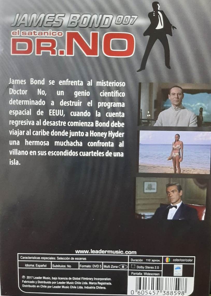 JAMES BOND 007 - EL SATANICO DR NO - Imagen 2