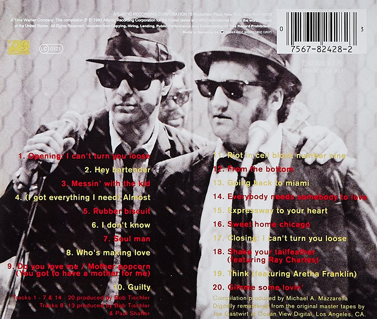 THE BLUES BROTHERS - THE DEFINITIVE COLLECTION