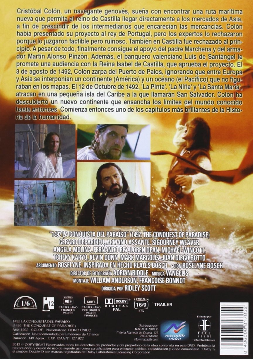 1492 LA CONQUISTA DEL PARAISO - Imagen 2