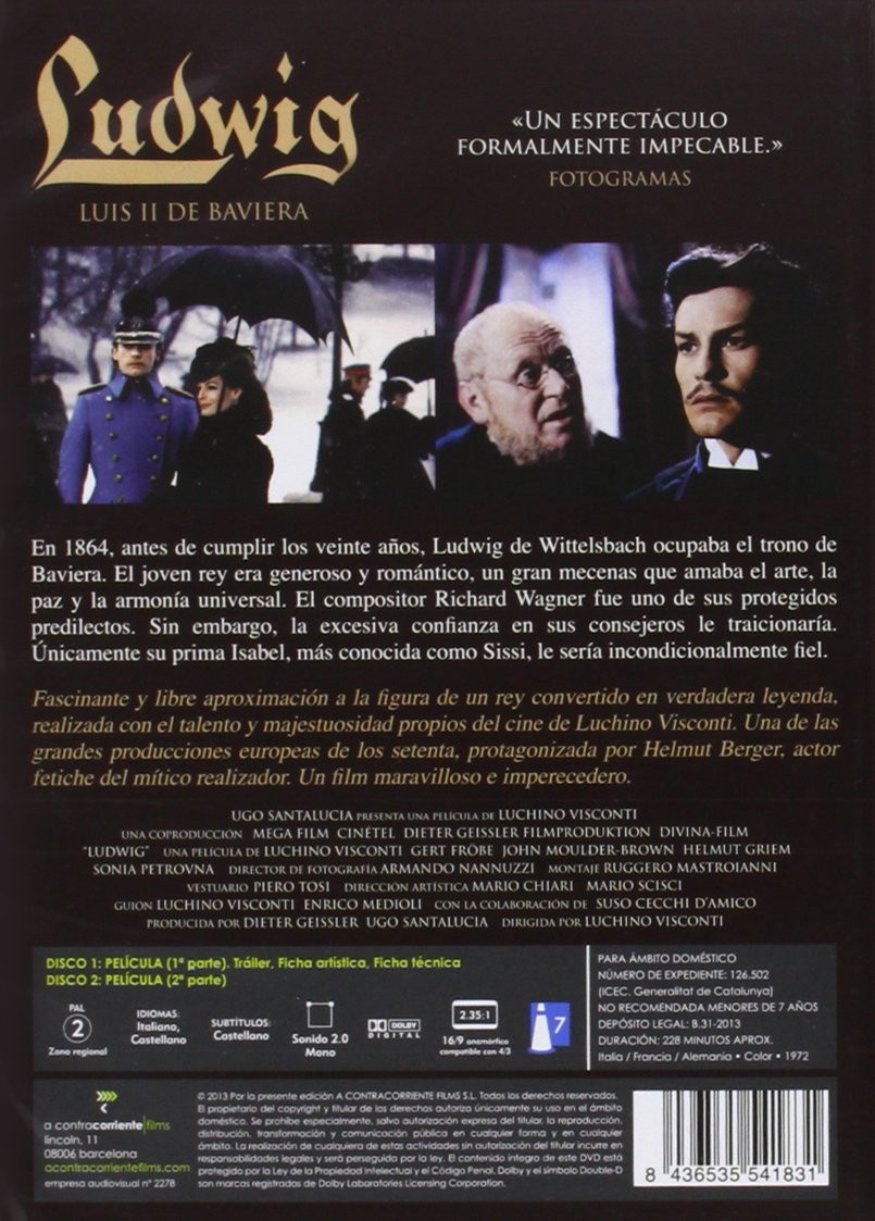 LUDWIG - LUIS II DE BAVIERA - Imagen 2