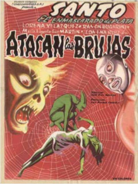 SANTO EN ATACAN LAS BRUJAS
