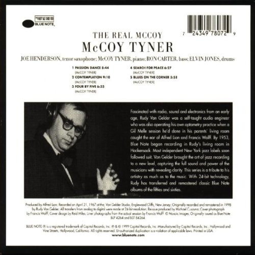 MCCOY TYNER - THE REAL MCCOY - Imagen 2