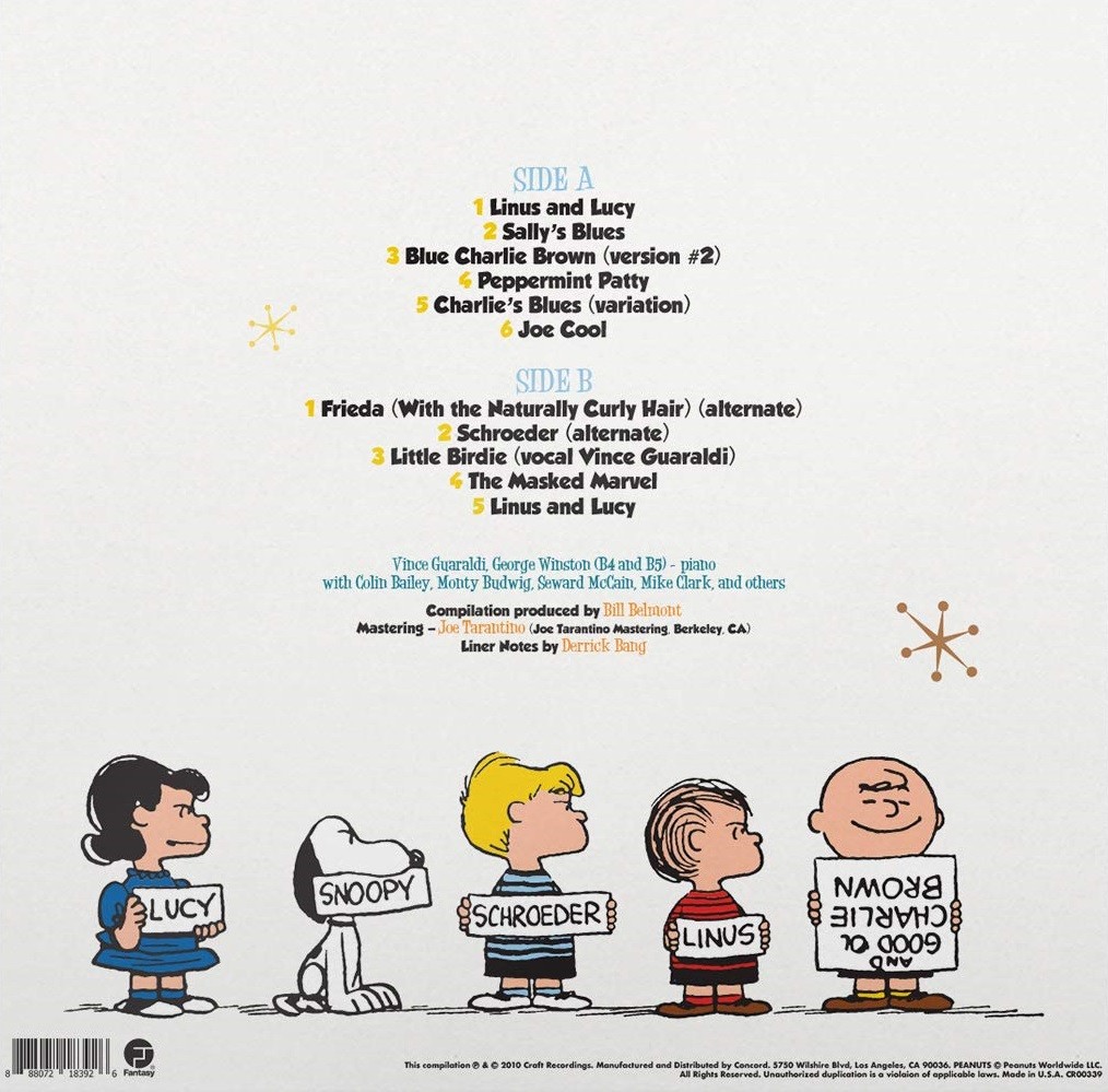 VINCE GUARALDI - PEANUTS PORTRAITS - SOUNDTRACK