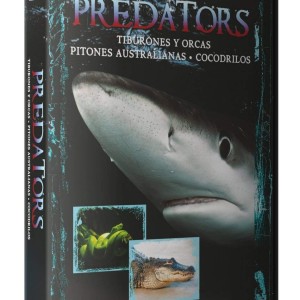 PREDATORS - TIBURONES Y ORCAS / PITONES AUSTRALIANAS / COCODRILOS