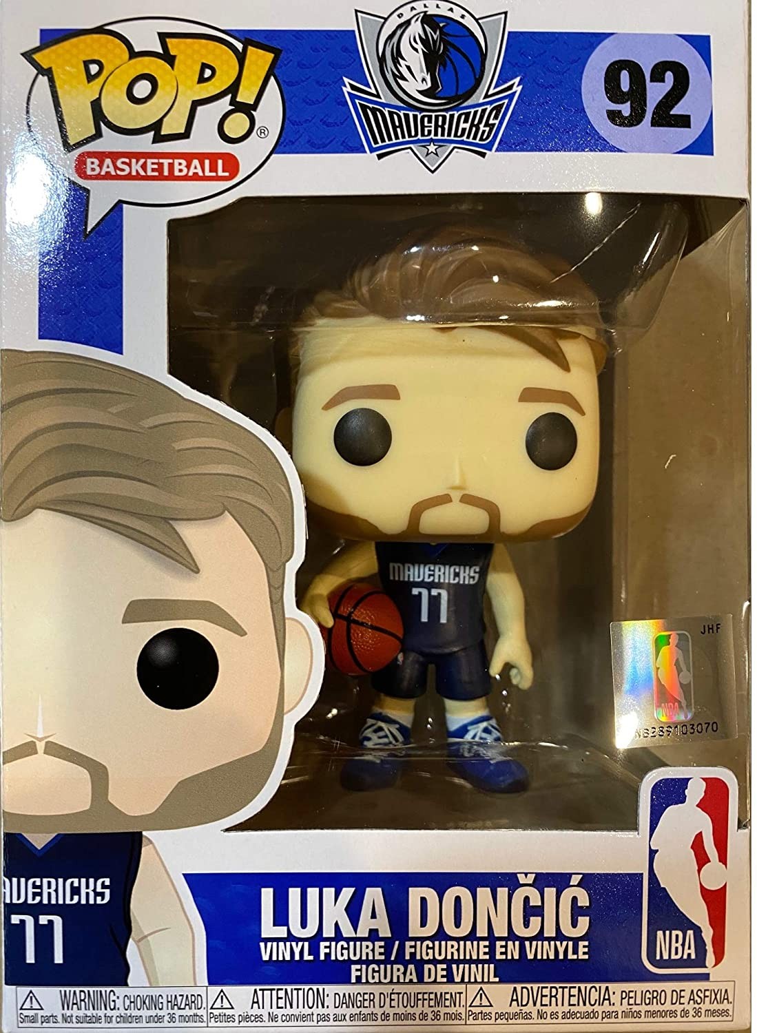 Pop! 92: NBA / Mavericks - Luka Doncic - Imagen 2