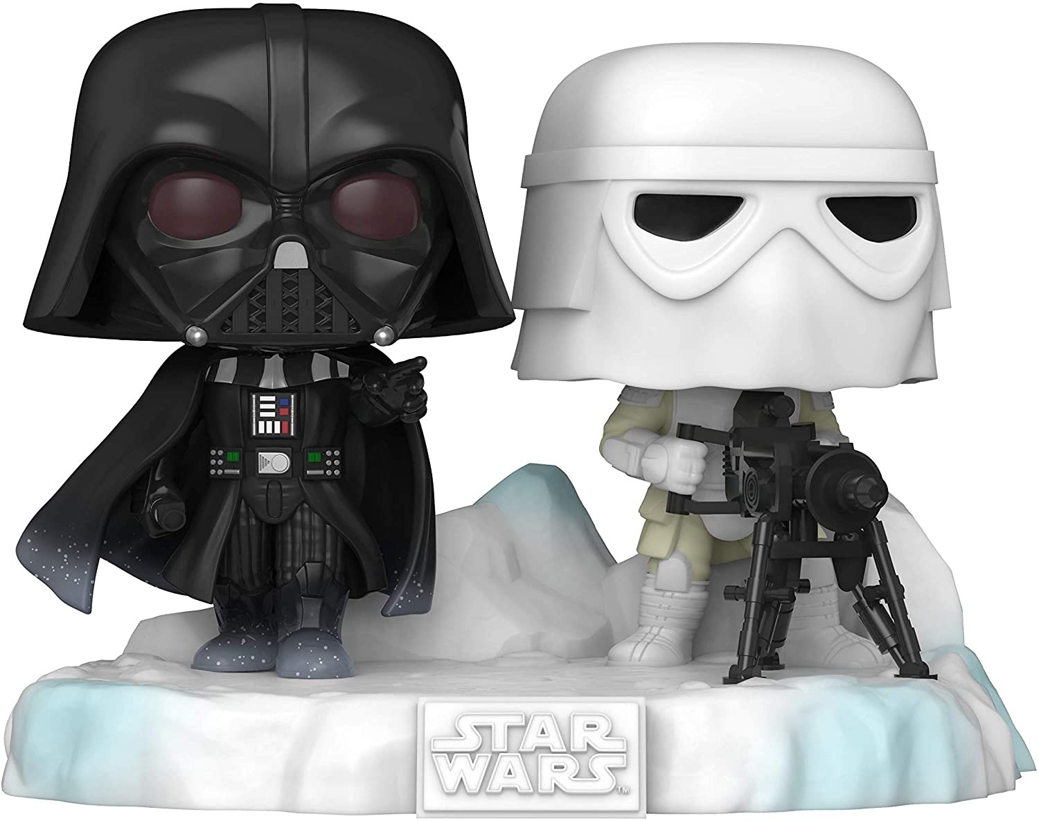 Pop! 377: Star Wars / Battle at echo base - Darth Vader & Snowtrooper
