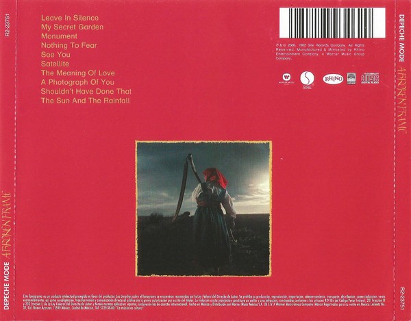 DEPECHE MODE - A BROKEN FRAME - Imagen 2