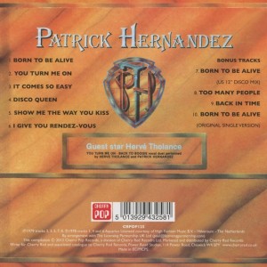 PATRICK HERNANDEZ - BORN TO BE ALIVE