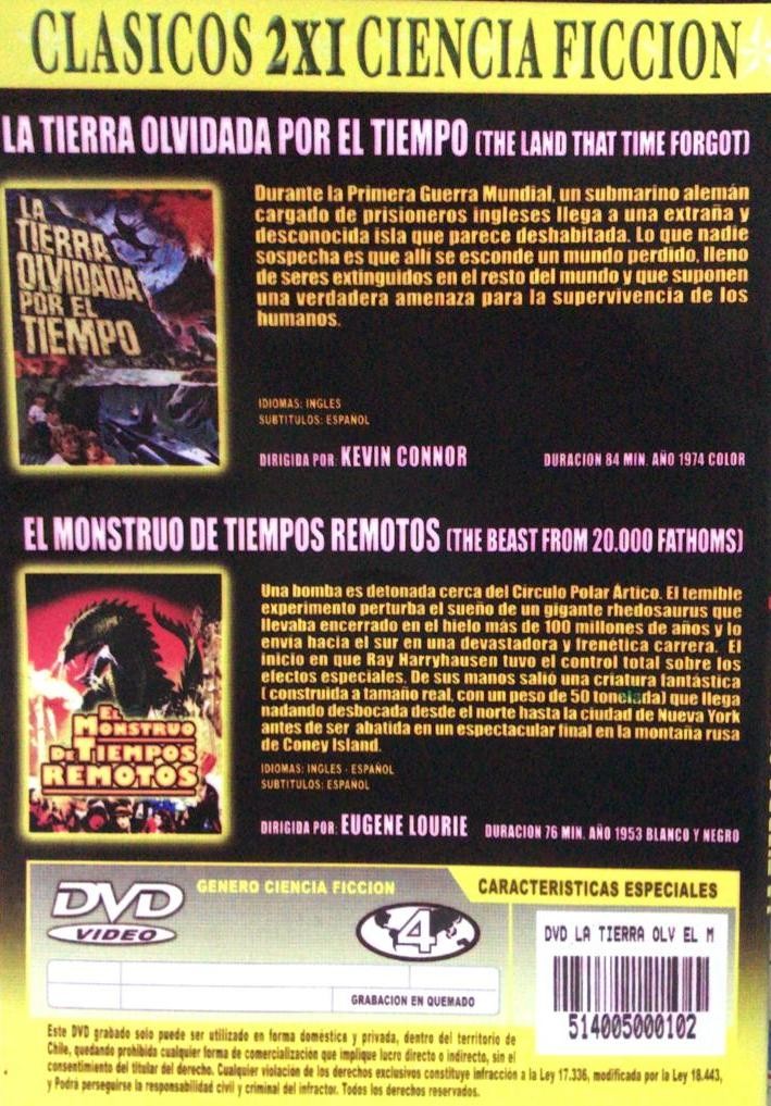 LA TIERRA OLVIDADA POR EL TIEMPO - EL MONSTRUO DE TIEMPOS REMOTOS - Imagen 2