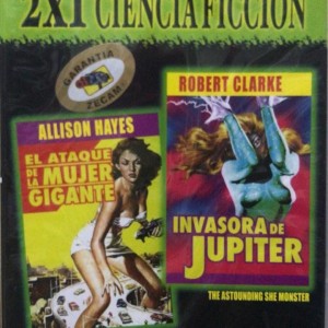 EL ATAQUE DE LA MUJER GIGANTE - INVASORA DE JUPITER