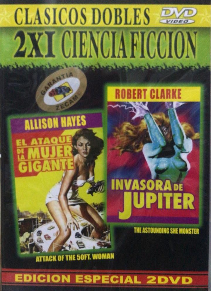 EL ATAQUE DE LA MUJER GIGANTE - INVASORA DE JUPITER