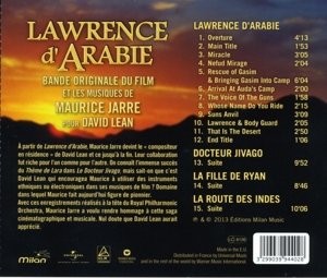 LAWRENCE DE ARABIA - SOUNDTRACK - Imagen 2
