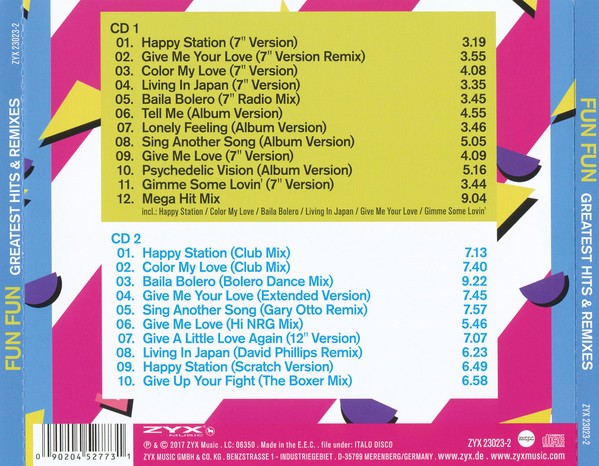 FUN FUN - GREATEST HITS & REMIXES - Imagen 2