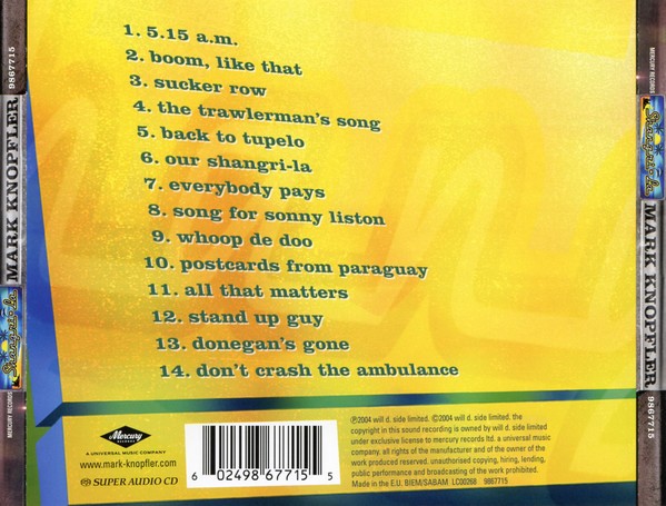 MARK KNOPFLER - SHANGRI LA - Imagen 2