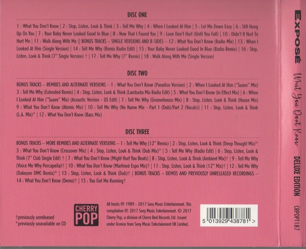 EXPOSE - WHAT YOU DONT KNOW - Imagen 2