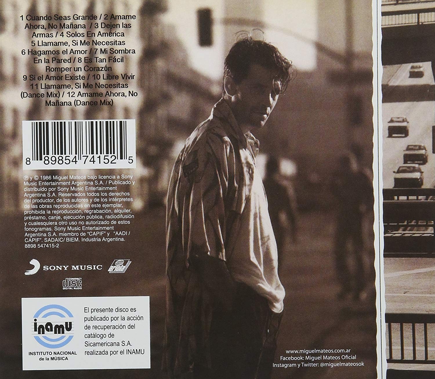 MIGUEL MATEOS - SOLOS EN AMERICA - Imagen 2