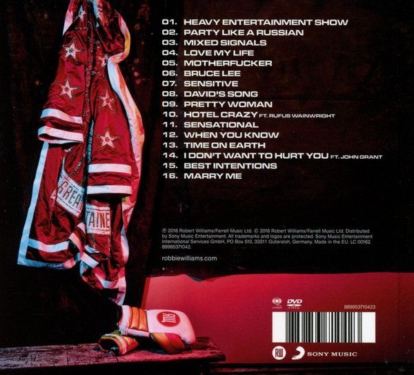 ROBBIE WILLIAMS - HEAVY ENTERTAINMENT SHOW - Imagen 2