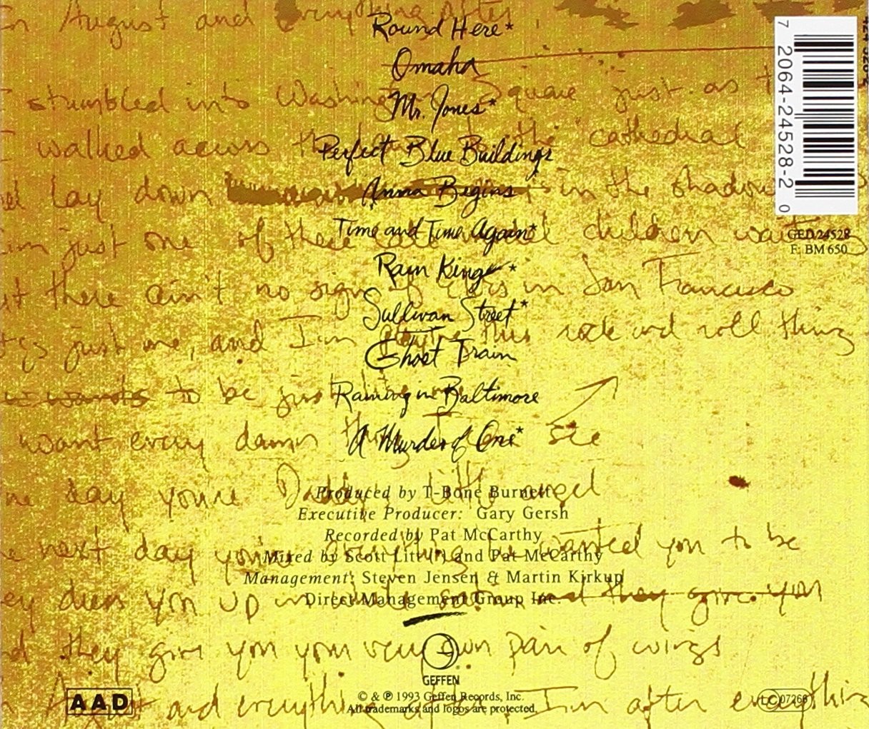 COUNTING CROWS - AUGUST AND EVERYTHING AFTER