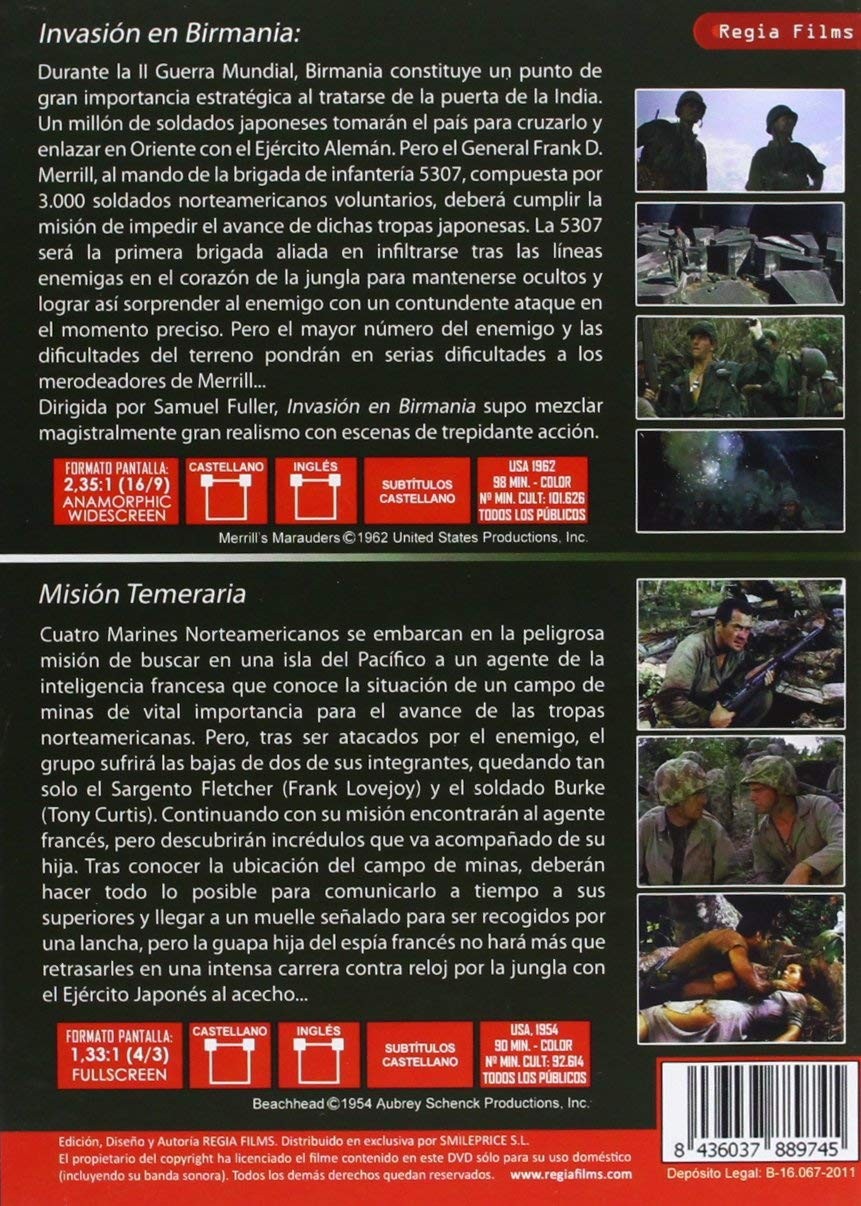 INVASION EN BIRMANIA / MISION TEMERARIA - II GUERRA MUNDIAL EN EL PACIFICO - Imagen 2