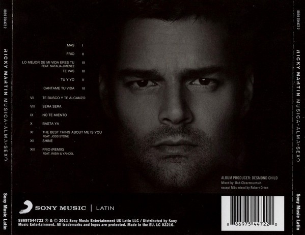 RICKY MARTIN - MUSICA + ALMA + SEXO - Imagen 2