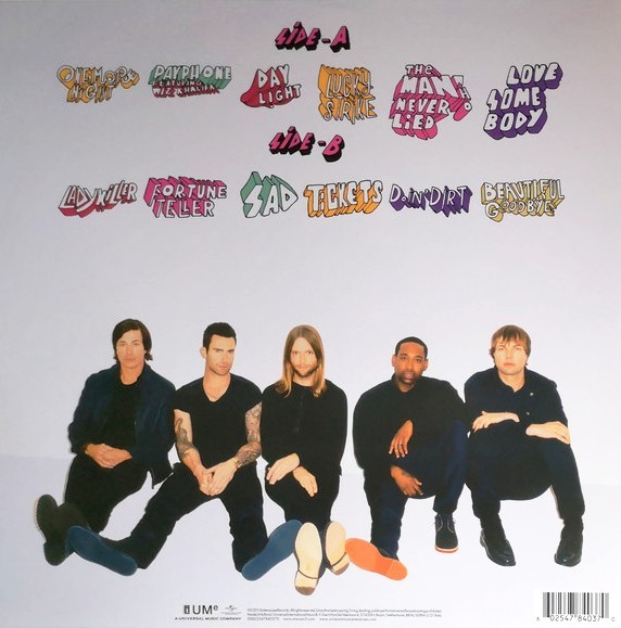 MAROON 5 - OVEREXPOSED - Imagen 3